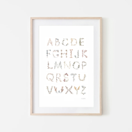 Mushie  | Alfabet Poster