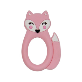 Teether | Fox (pink)