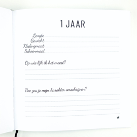 Opgroeiboek | 1 tot 4 jaar (ster)