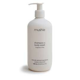 Mushie | Baby Shampoo & Bodywash (parfumvrij) - 400 ml