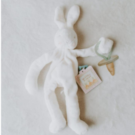 Bunnies By The Bay | Pacifier Cuddle Bunny White