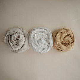 Mushie | Baby Wrap - Beige melange