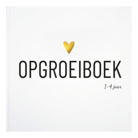 Opgroeiboek | 1 tot 4 jaar (hart)