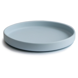 Mushie | Classic Silicone Suction Plate - Powder Blue