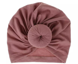 ☾ Niños | Turban | coral