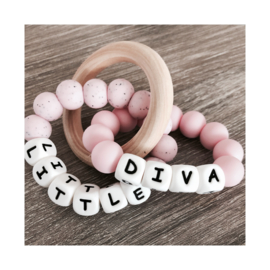 Teether | Twin personalized (double name)