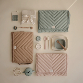 Mushie | Portable changing pad - Blush