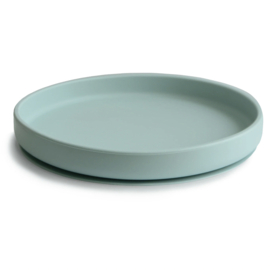 Mushie | Classic Silicone Suction Plate - Cambridge Blue