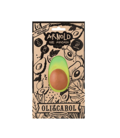 Oli & Carol | Arnold the avocado | teether (bath-)toy