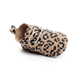 ☾  Niños |  Baby shoes | Leopard brown