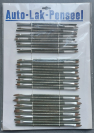 "Autolak" Penselen Eekhoornhaar 36 stuks
