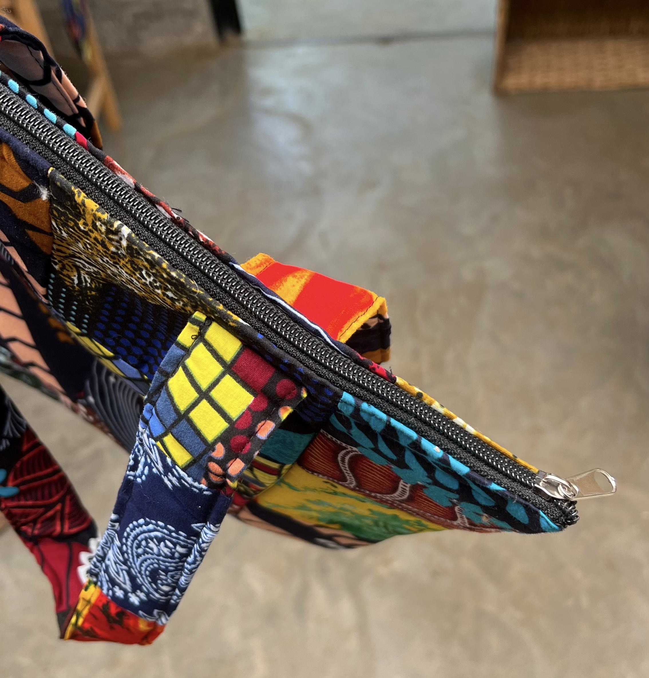 Patchwork Kitenge Tote Bag