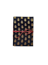 Duurzaam Notebook A6 Brocade Black