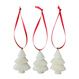 Tagua Kersthanger Kerstboom - Set van 3