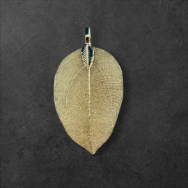 Hanger Eucalyptus Blad Gold - zonder ketting