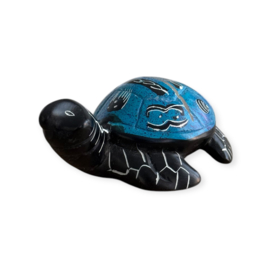 Kaarthouder Turtle Kisii steen Blauw