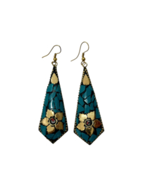 Ingelegde Oorbellen Nepal 14