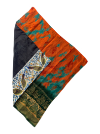 Double Layered Sari Sjaal / Furoshiki Doek 041