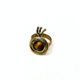 Ring met steen 027