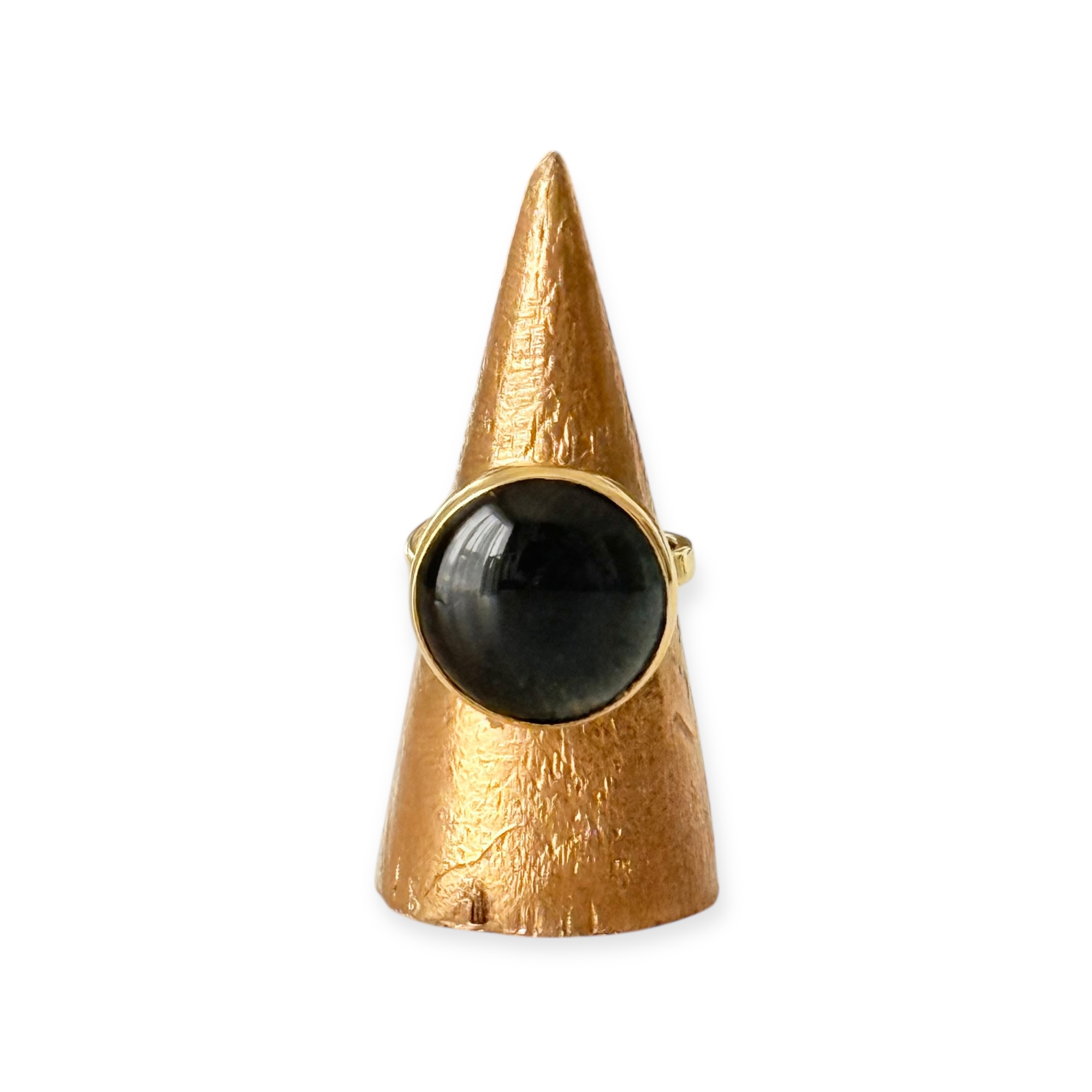 Recycled Glass Ring 13 - Verstelbaar