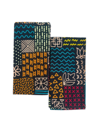 Set van 2 Kitenge Servetten Mystic