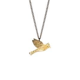 Coralie Bird Flying Necklace