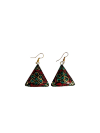 Ingelegde Oorbellen Nepal 16