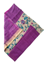 Double Layered Sari Sjaal / Furoshiki Doek 058