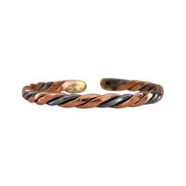 Koperen Armband Gevlochten B