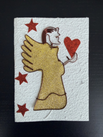 Wenskaart Metal Angel