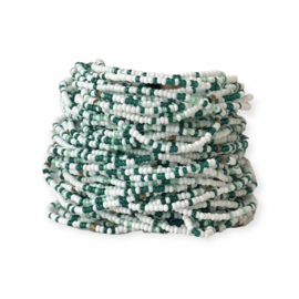 Masai Kralen Armbandje Summer Darkgreen