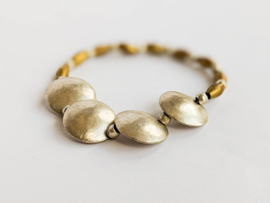 Dish Bracelet Brass