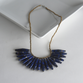 Tribal Ketting Dark Blue