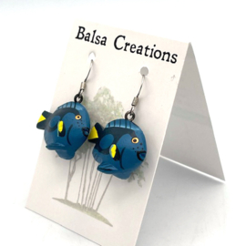 Blue Tang Earrings