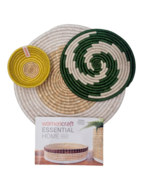 Set met Placemat / Onderzetter / Mandje