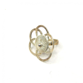 Ring Verzilverd 020