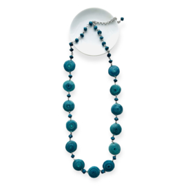 Wilobo Long Necklace Ocean Blue