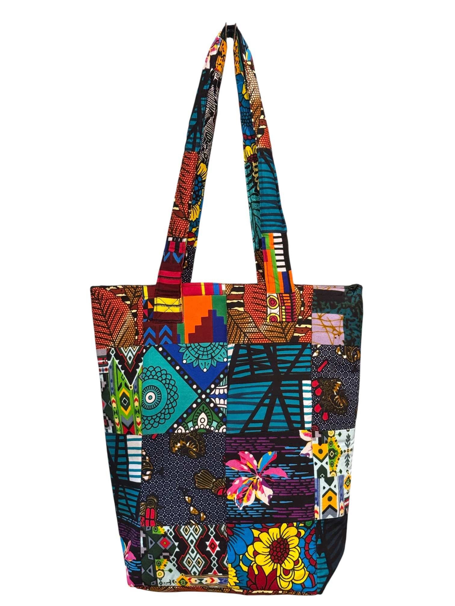 Patchwork Kitenge Tote Bag