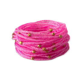 Kids Masai Kralen Armbandje Pink