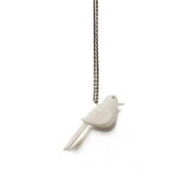 Tagua Hanger Bird / Vogel met ketting