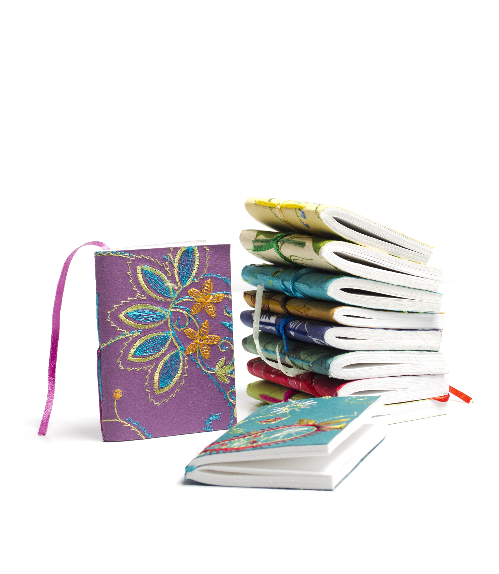 Set van 3 Mini Notebooks - Recycled Katoenpapier