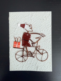 Wenskaart Metal Gift