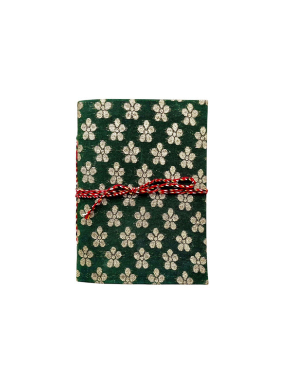 Duurzaam Notebook A6 Brocade Darkgreen