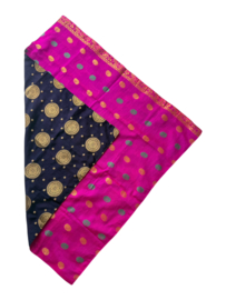 Double Layered Sari Sjaal / Furoshiki Doek 042