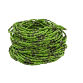 Masai Kralen Armbandje Green Poison