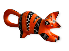 Kaarthouder Kat Kisii steen Oranje