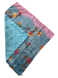 Double Layered Sari Sjaal / Furoshiki Doek 065