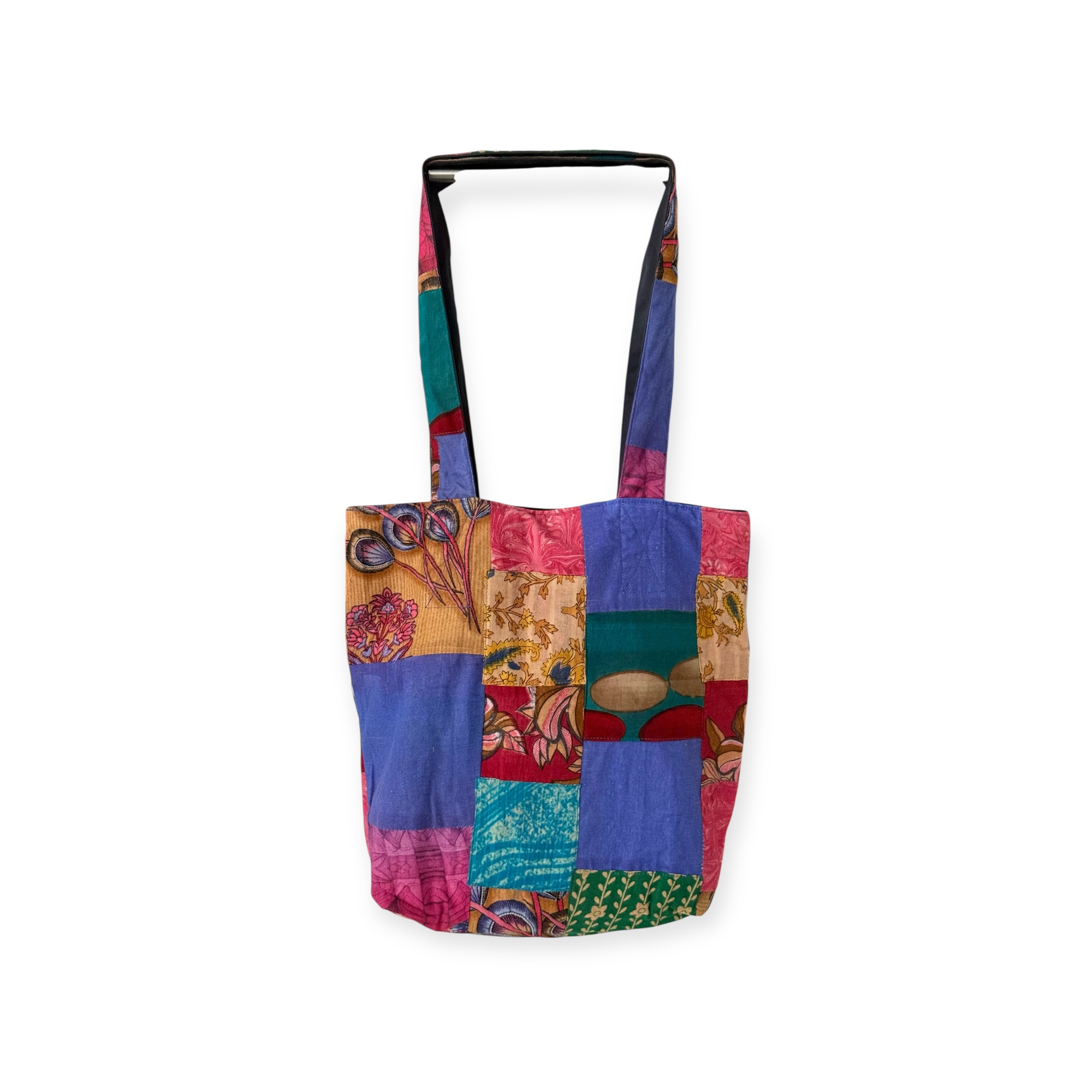 Patchwork Sari Tote Bag 12