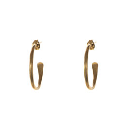 Plated Essentials Small Hoops Gold