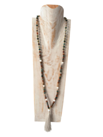 Mala Mos Agaath en Rudraksha